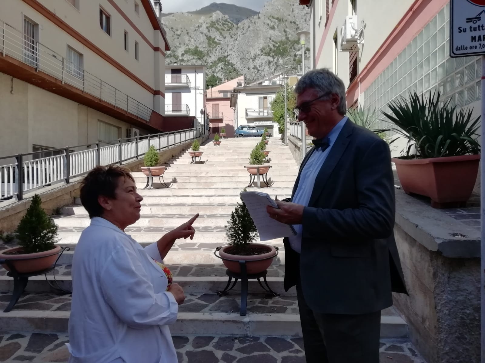Thomas Schael a Lama dei Peligni