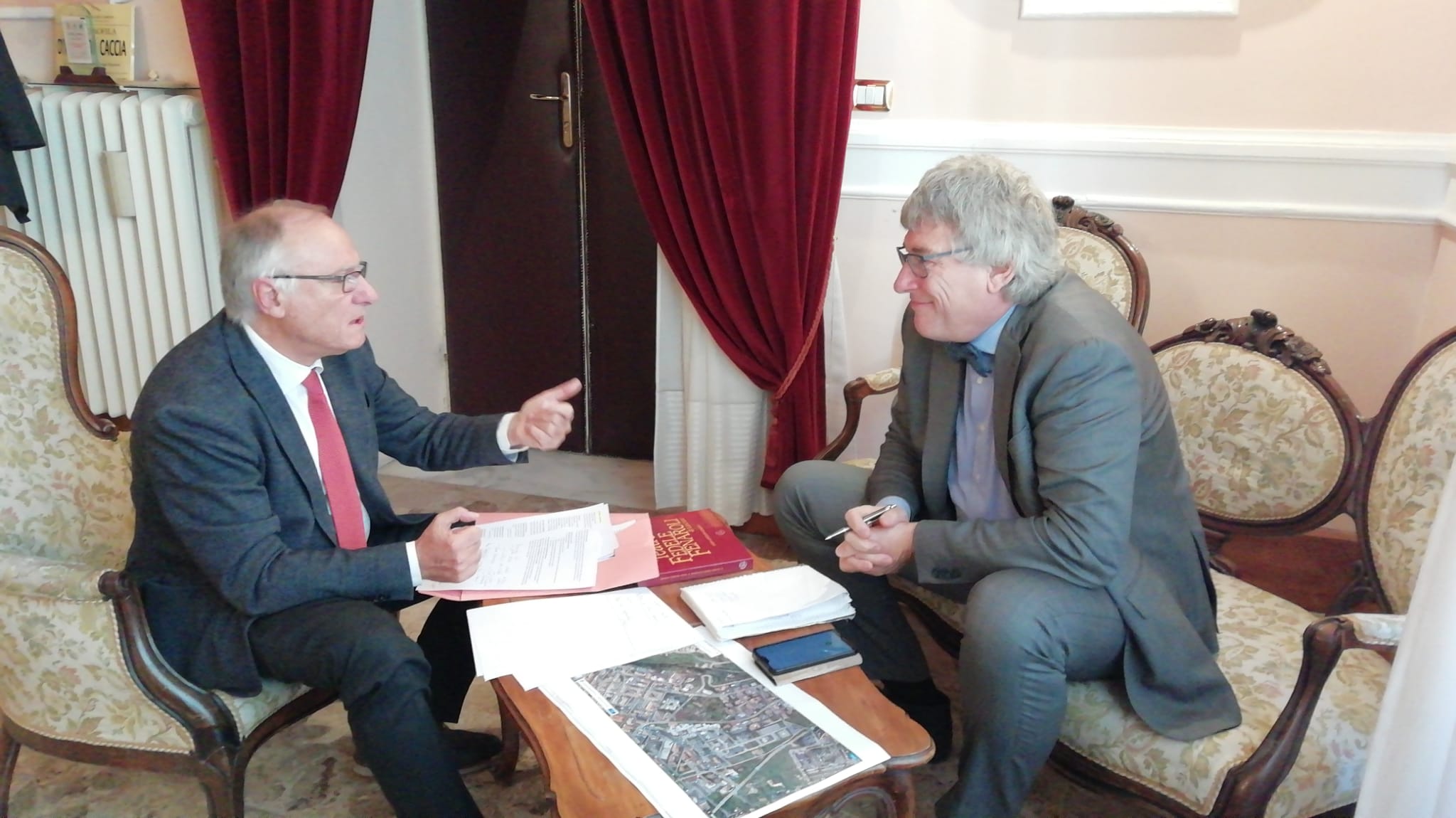 Il Direttore generale della Asl in visita al Sindaco di Lanciano