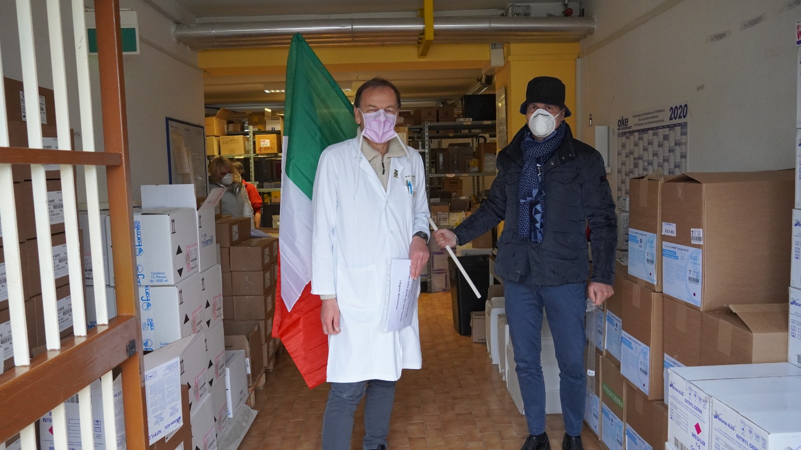 Covid-19, dono dei “Ragazzi del Feltrino” all’Ospedale di Lanciano