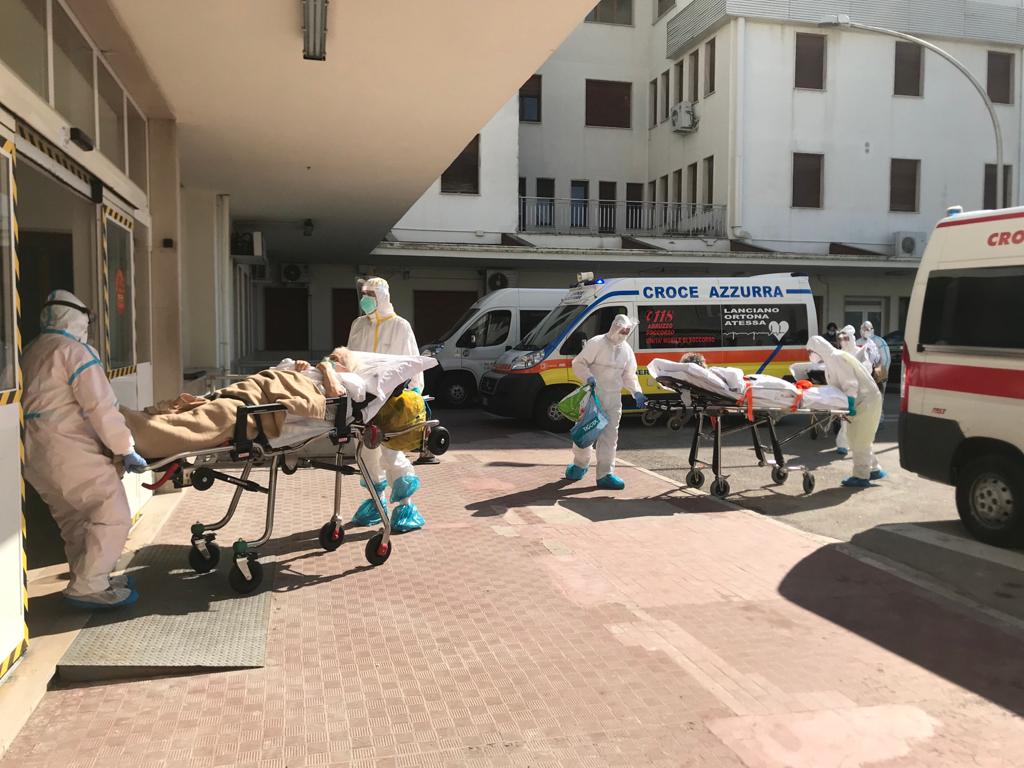 Primi pazienti al Covid Hospital di Atessa. E Schael ordina l’acquisto della Tac 64 strati