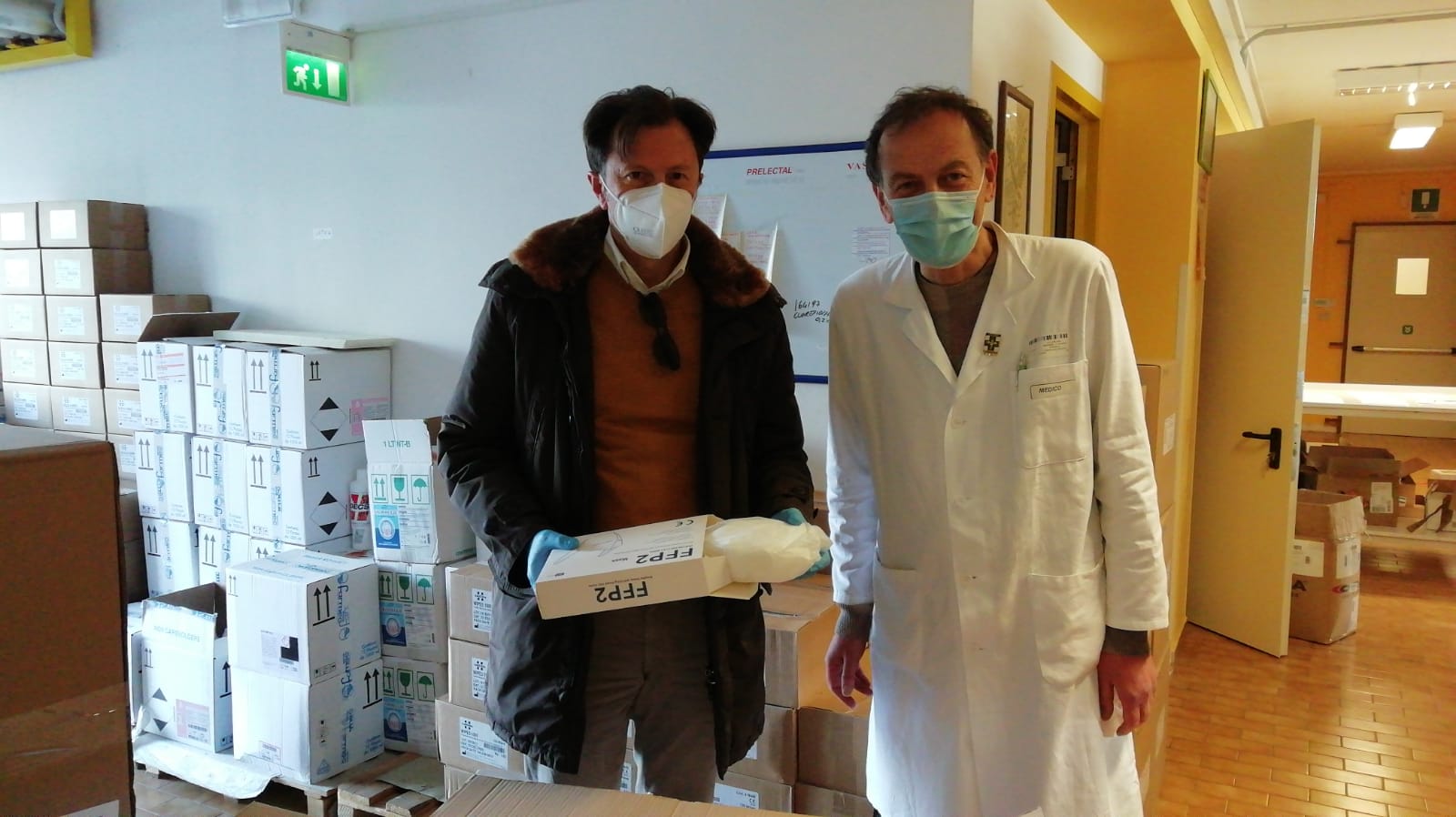 Covid-19, l’Ecologica Sangro dona dispositivi di protezione per gli operatori dell’ospedale di Lanciano