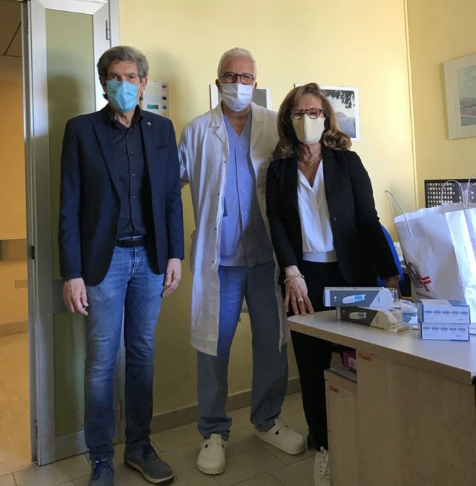 Covid-19, donazione di Ada Manes Foundation for Children Onlus per Usca e Neonatologia di Chieti