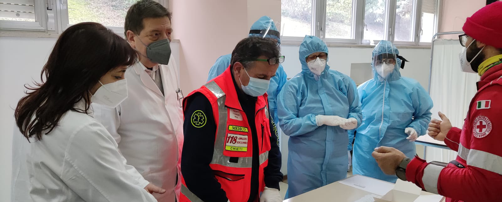 Coronavirus, all’ospedale di Ortona prosegue lo screening con tamponi rapidi fino al 27 febbraio 2021. Gli orari