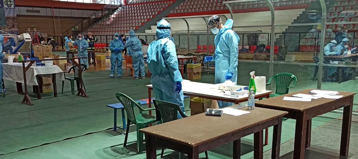 Orari apertura drive-in per tamponi molecolari sabato 1° maggio 2021