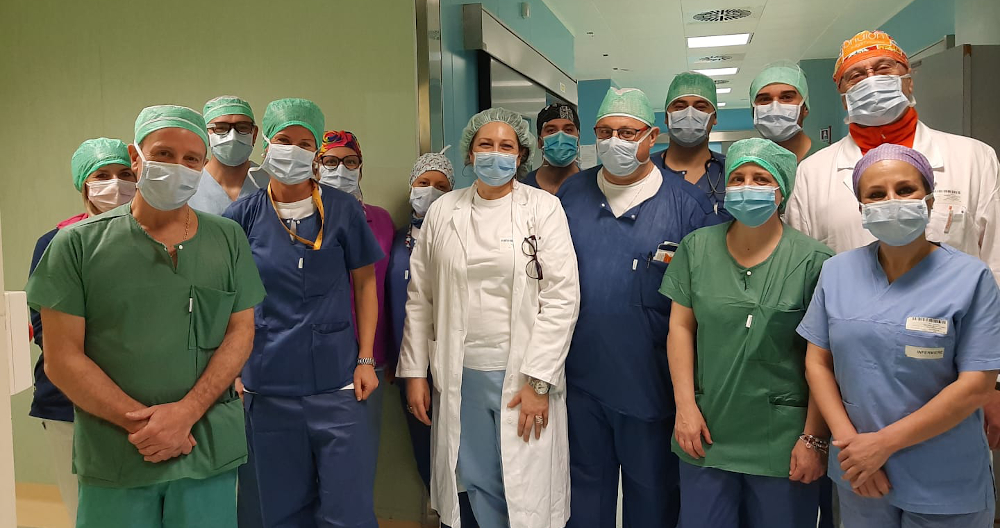 All’ospedale di Lanciano primo prelievo di testa di femore da vivente