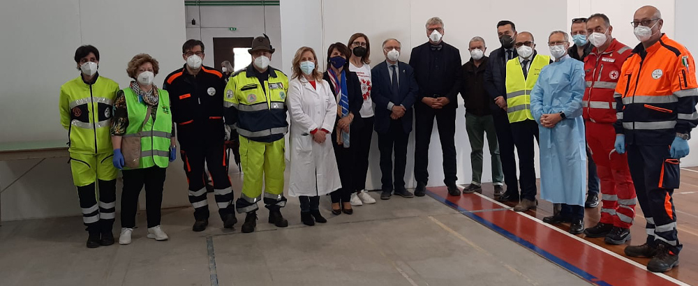 Al Pala Masciangelo di Lanciano 1.650 vaccinazioni in tre giorni