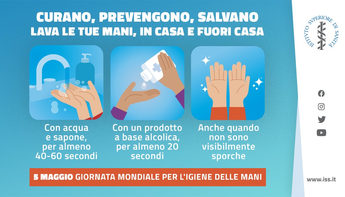 Insieme per l’igiene delle mani, 5 maggio 2021