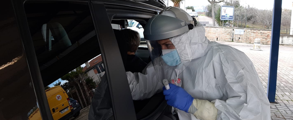 Coronavirus, modifica orari drive-in in provincia di Chieti