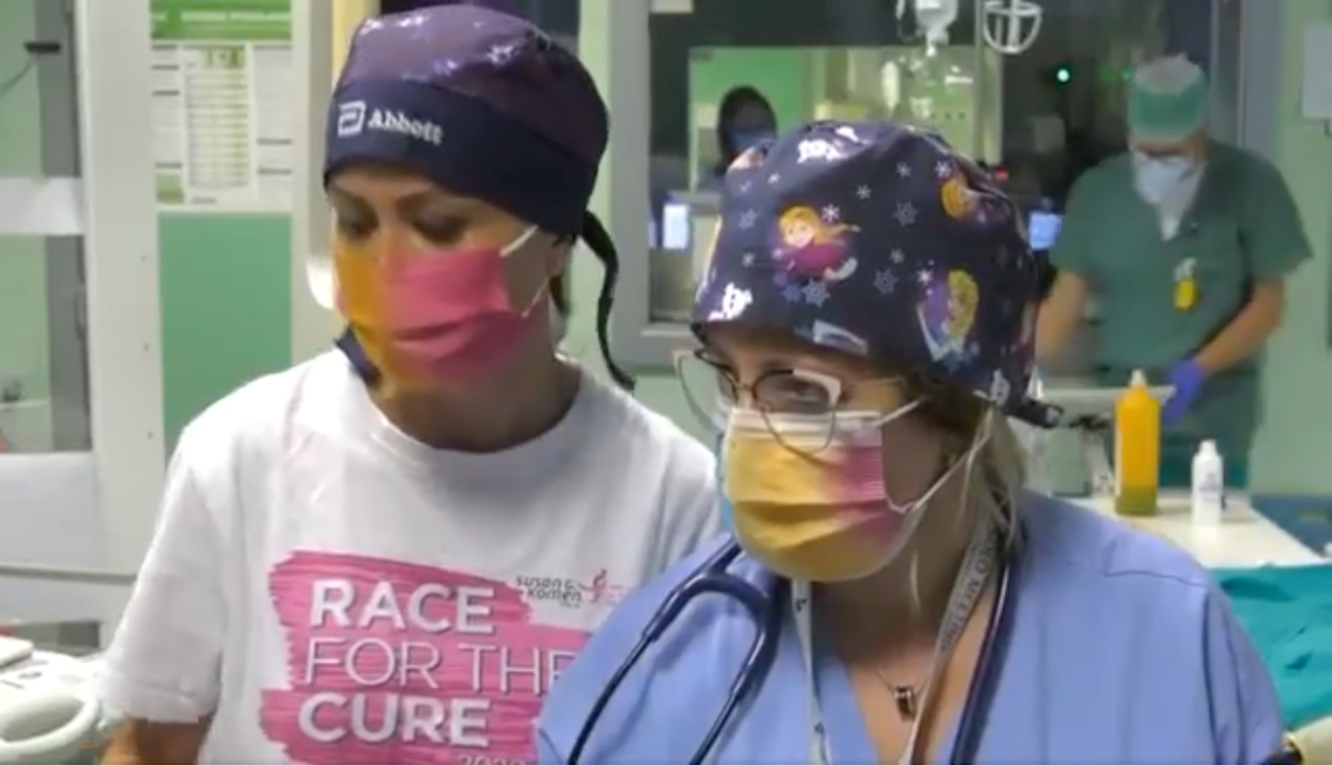 (VIDEO) Chieti, impianto mini invasivo di valvola cardiaca trasmesso al congresso nazionale di cardiologia interventistica