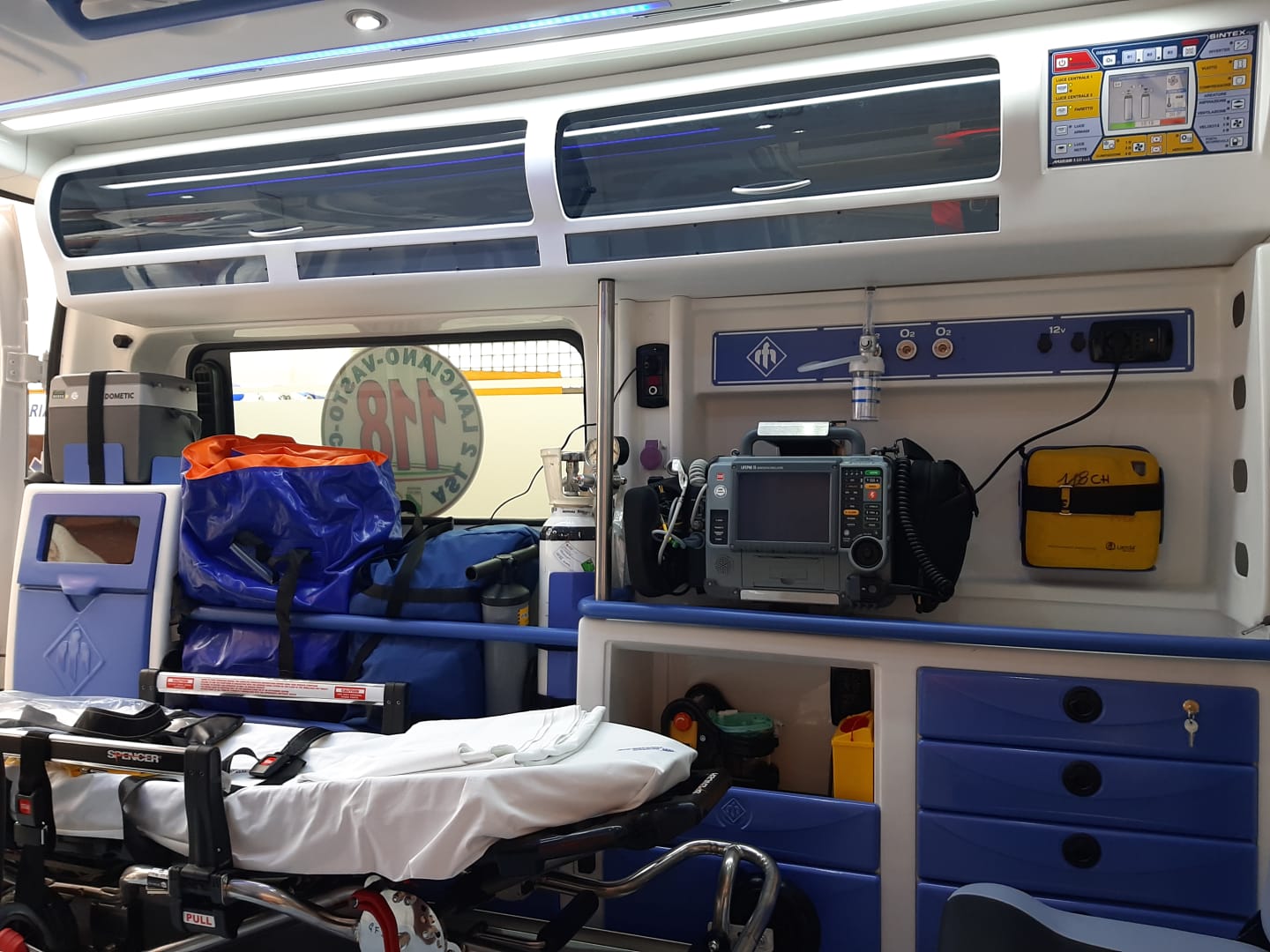 Nuova ambulanza per il 118 di Chieti