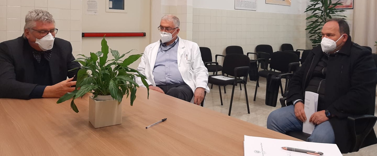 Casoli, per il presidio territoriale di assistenza investimento da 500 mila euro con fondi del Pnrr. Visita del direttore generale Asl, Thomas Schael