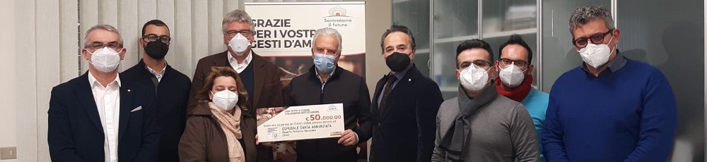 Conad Adriatico dona 50mila euro alla Neonatologia di Chieti