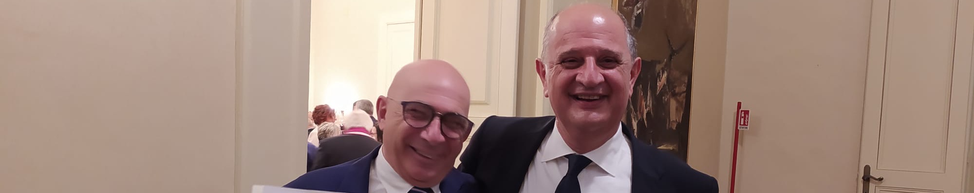Il direttore del Dipartimento di Prevenzione della Asl Lanciano Vasto Chieti, Giuseppe Torzi, e l’anatomopatologo Domenico Angelucci nominati Cavalieri della Repubblica
