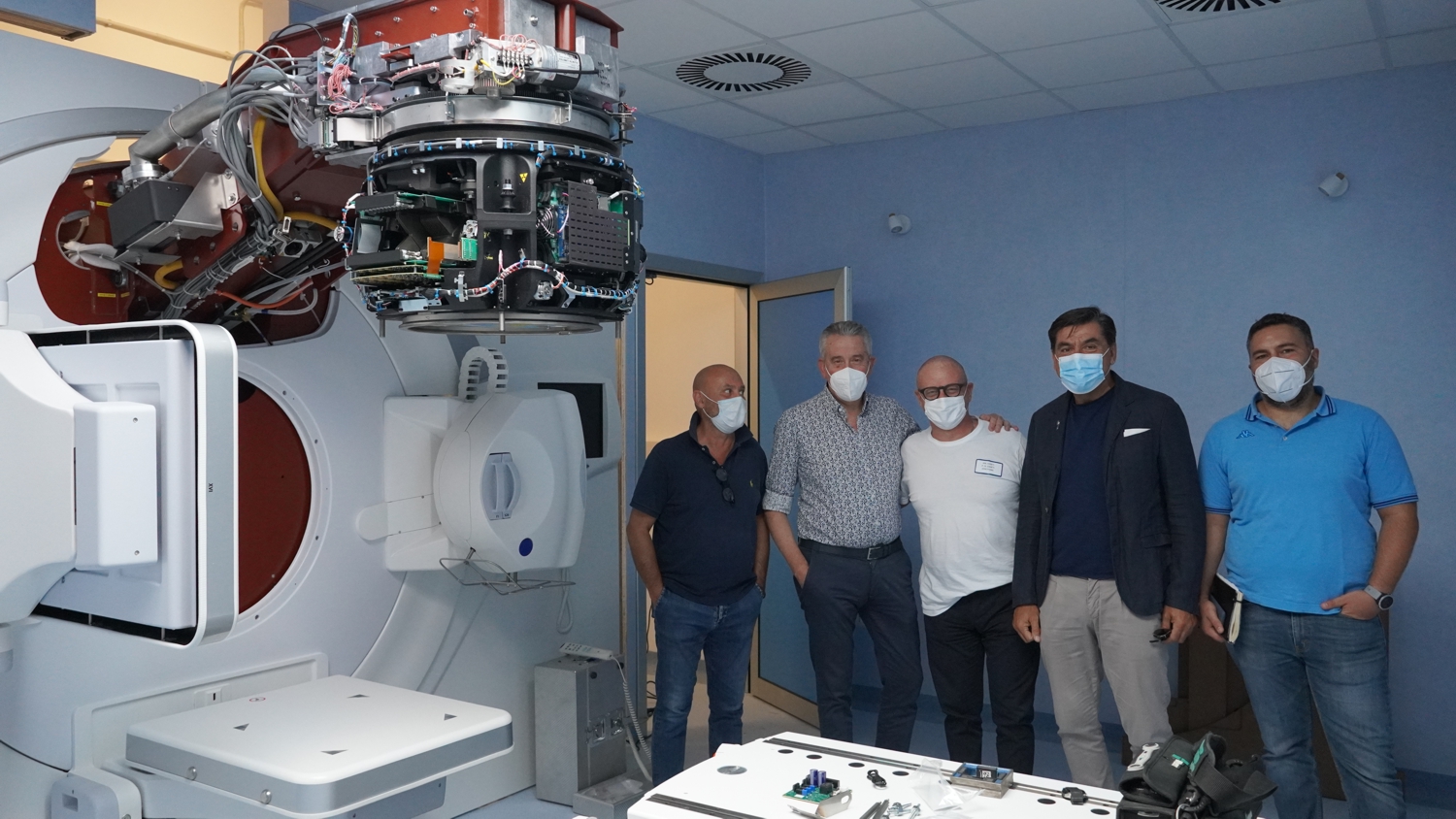 Nuovo acceleratore lineare alla Radioterapia di Chieti, al via l’installazione