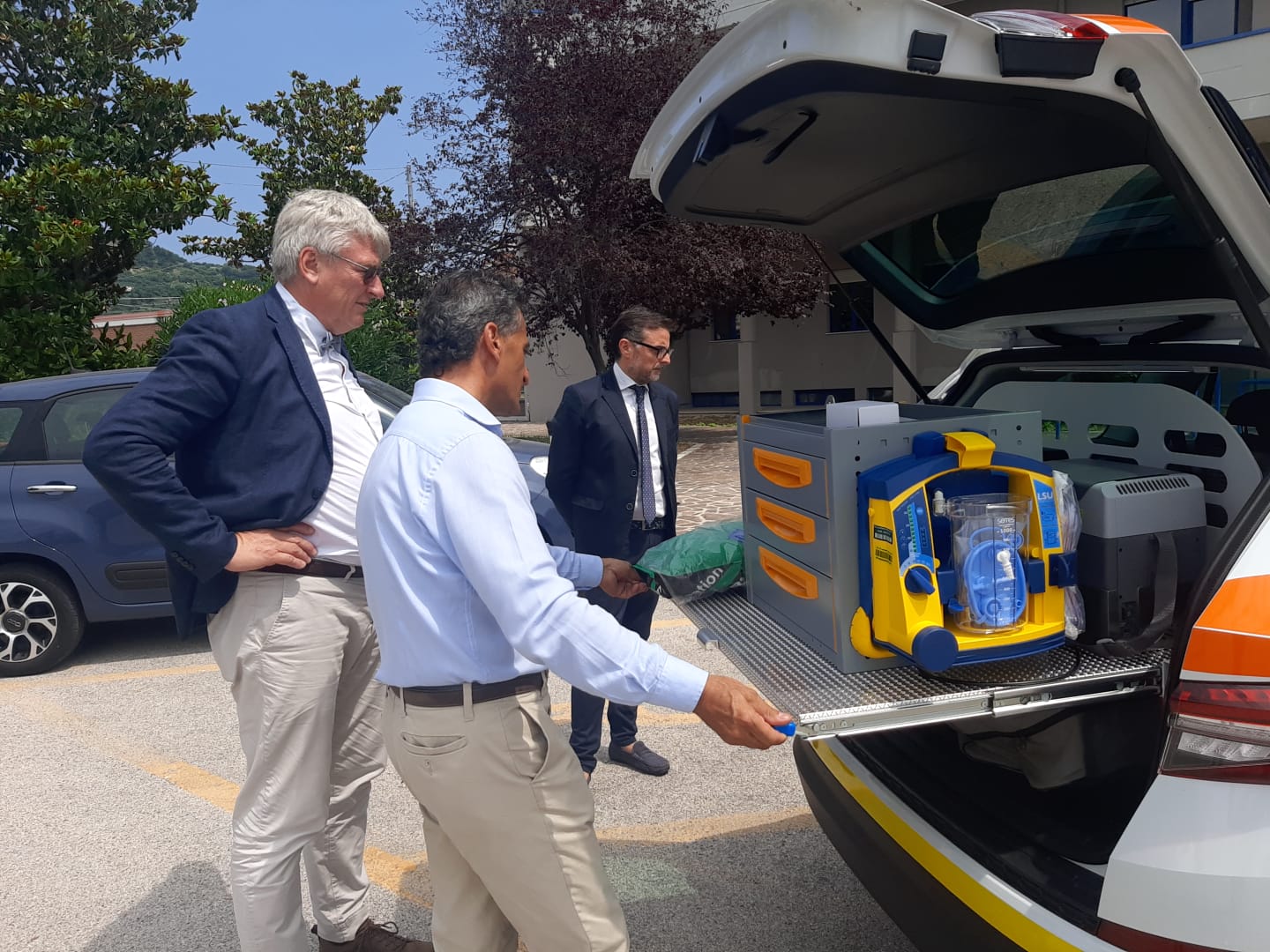 Asl Lanciano Vasto Chieti, ecco la prima automedica. Nuova rete dell’emergenza nelle aree interne