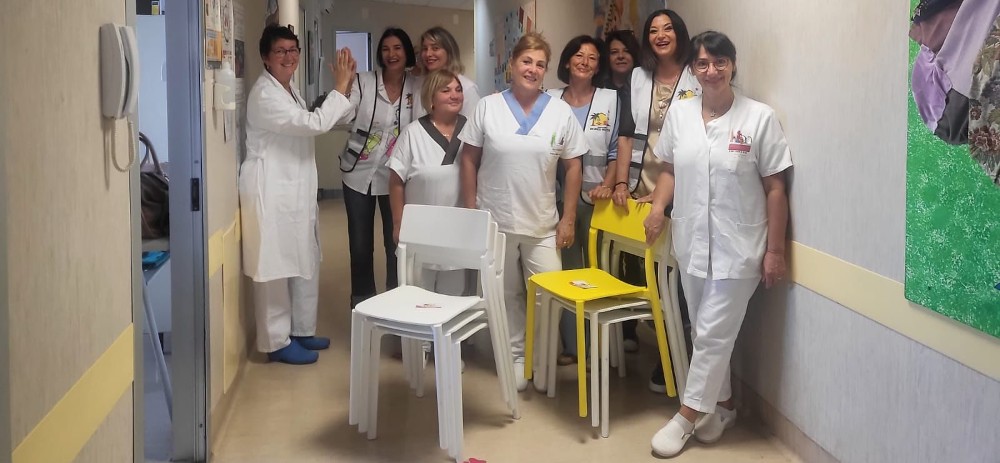 Donazione alla Pediatria di Vasto dall’associazione “Un buco nel tetto”