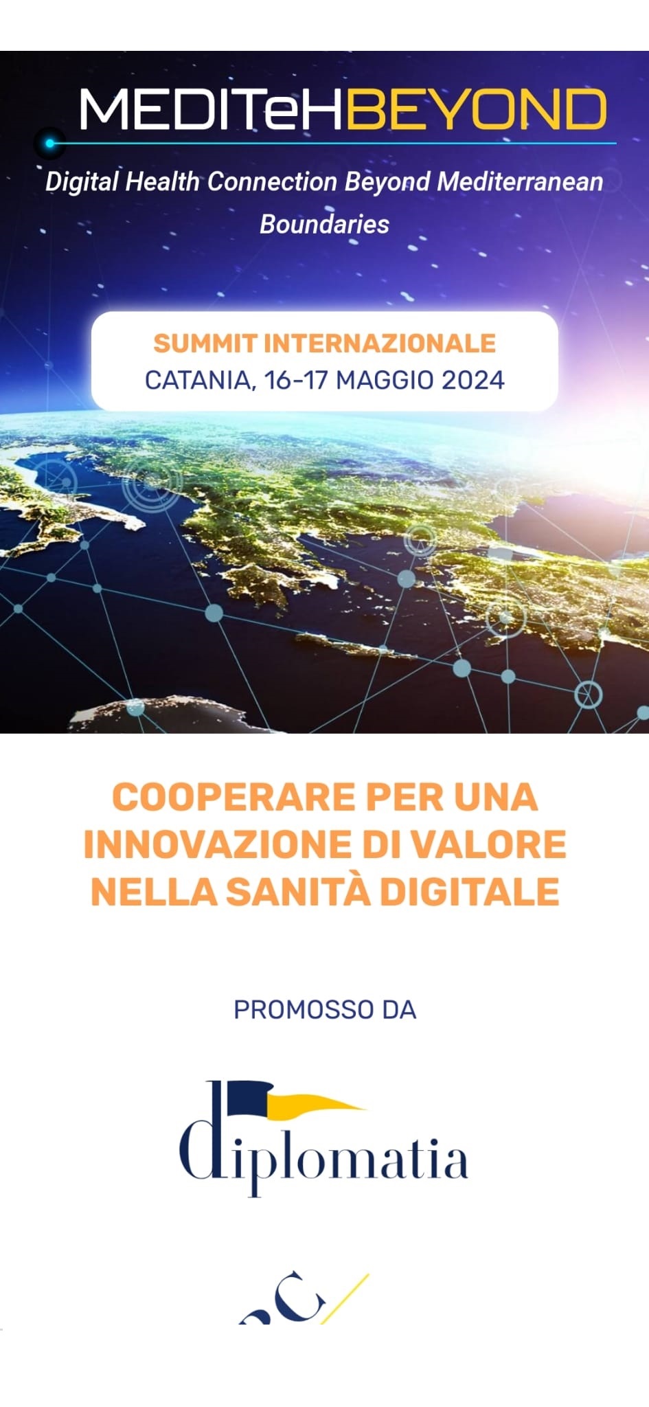 Telemedicina e innovazione: il direttore generale della Asl Lanciano Vasto Chieti, Thomas Schael, porta l'Abruzzo  al Summit Internazionale di Catania