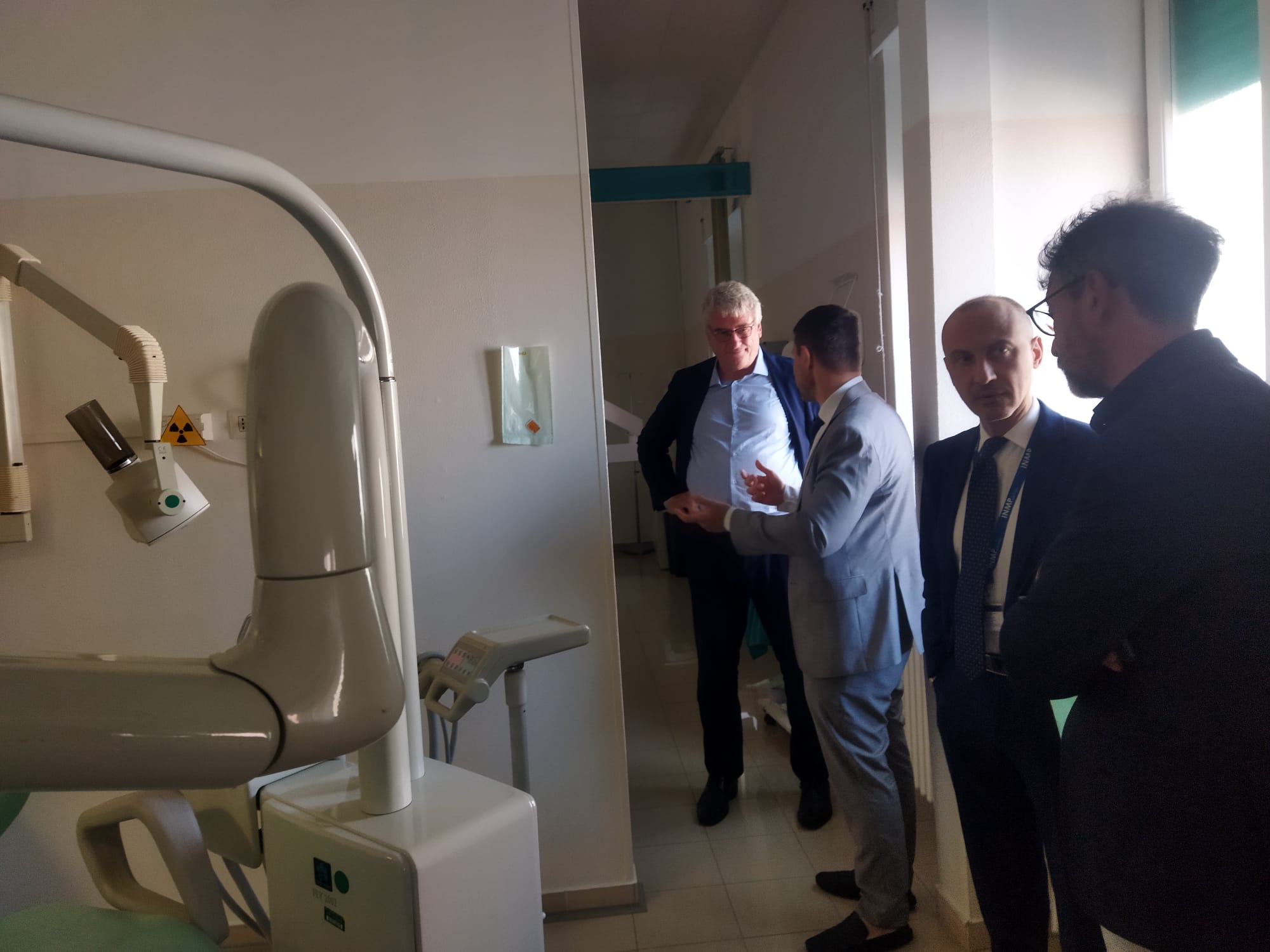 Odontoiatria sociale, a luglio via al progetto. Nell'ospedale di Lanciano sopralluogo dell'Istituto nazionale per la promozione della salute delle popolazioni migranti e il contrasto delle malattie della povertà (Inmp)
