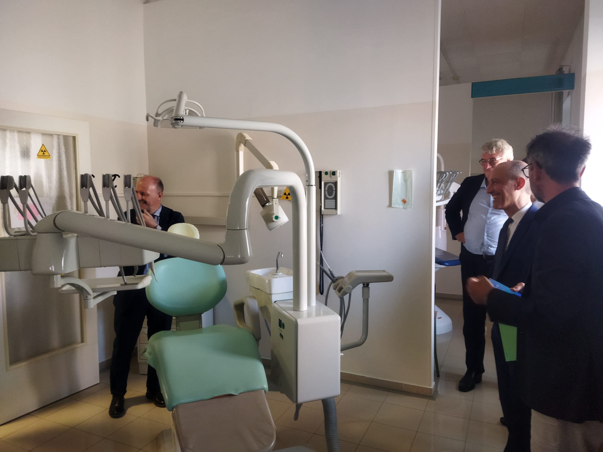 Odontoiatria sociale, a luglio via al progetto. Nell'ospedale di Lanciano sopralluogo dell'Istituto nazionale per la promozione della salute delle popolazioni migranti e il contrasto delle malattie della povertà (Inmp)