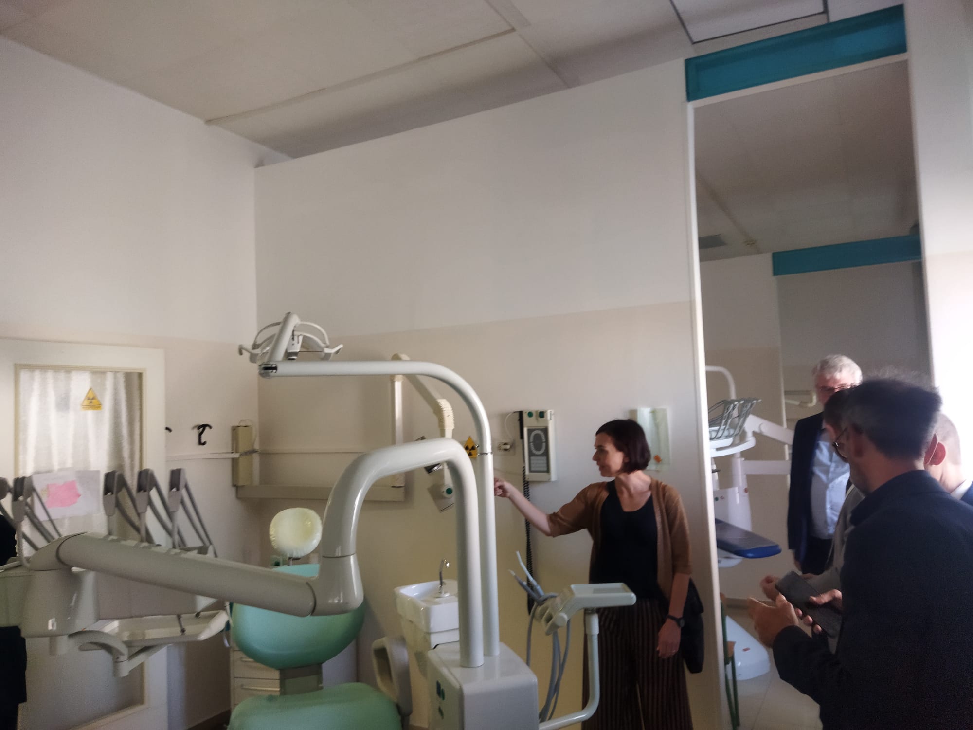Odontoiatria sociale, a luglio via al progetto. Nell'ospedale di Lanciano sopralluogo dell'Istituto nazionale per la promozione della salute delle popolazioni migranti e il contrasto delle malattie della povertà (Inmp)