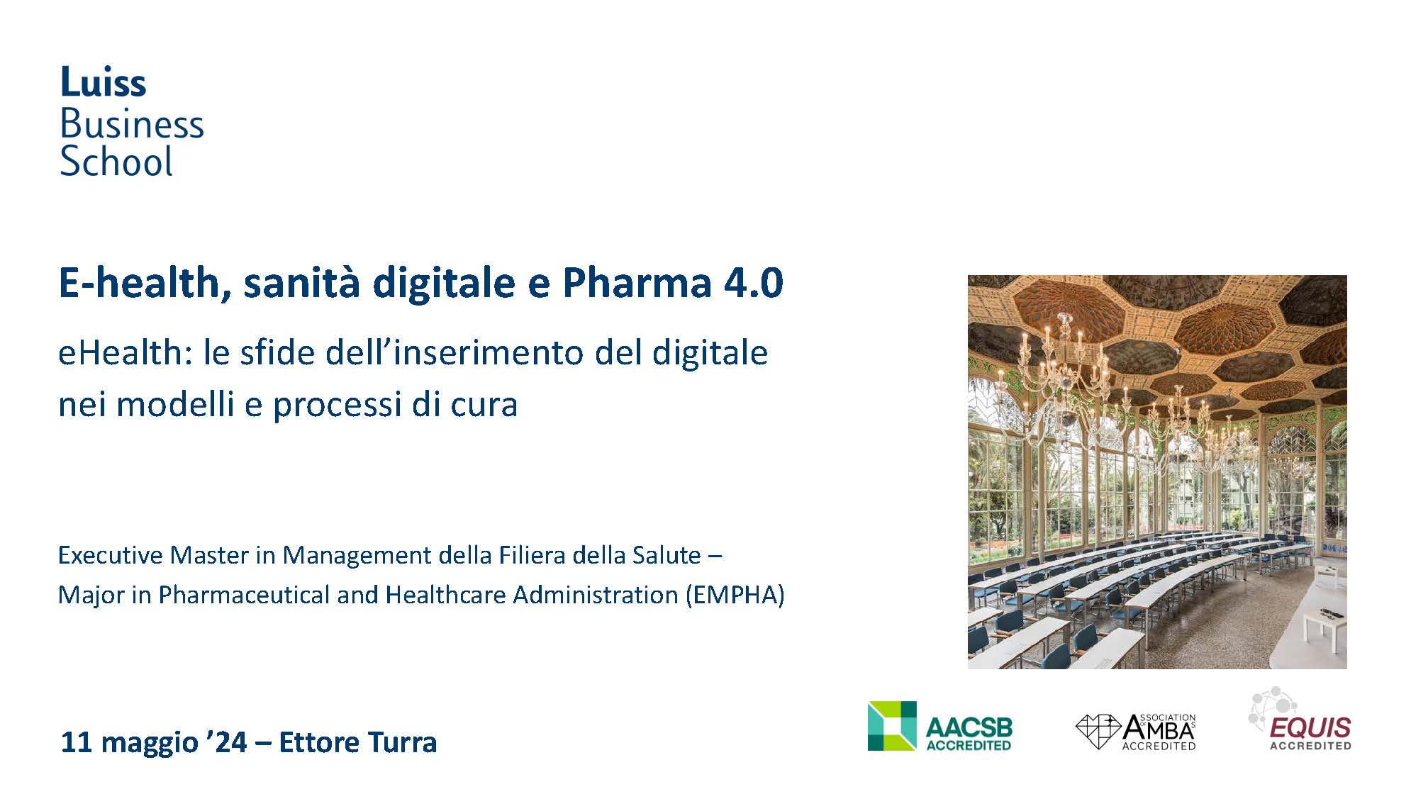 Telemedicina nell’Alto Vastese, caso di studio alla Luiss Business School di Roma