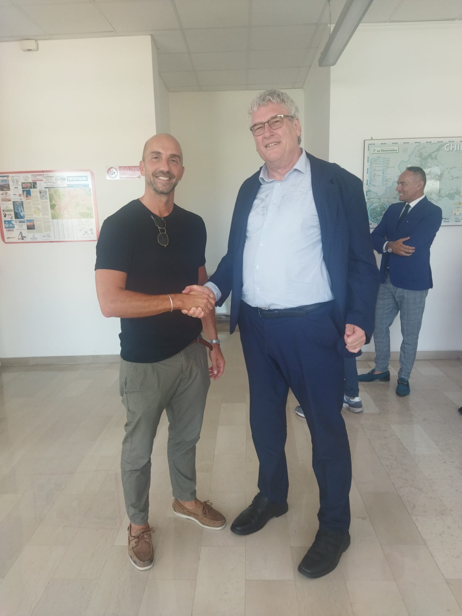 da sinistra Stefano Rispoli e Thomas Schael
