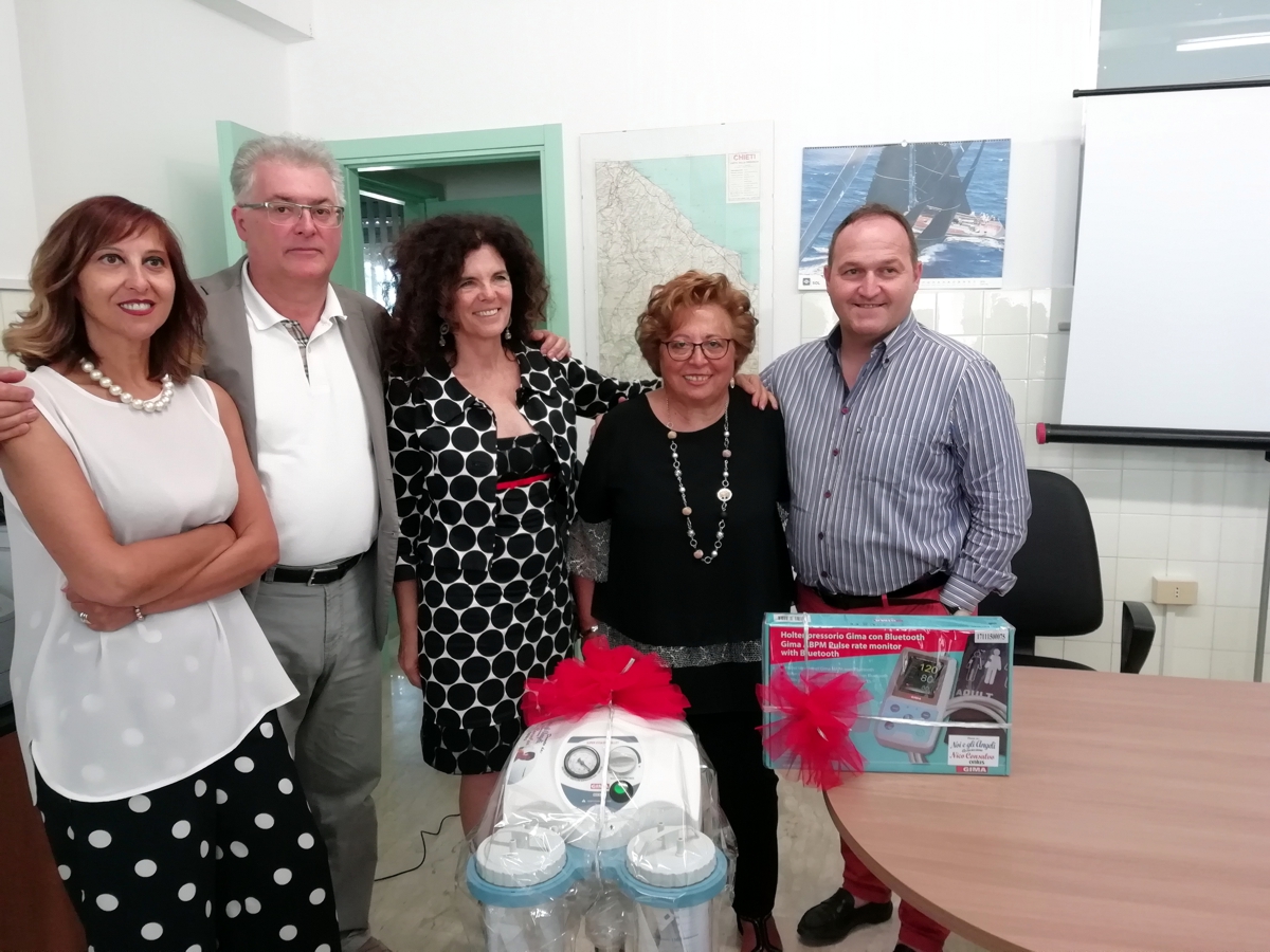 Onlus dona attrezzature al Pta di Casoli
