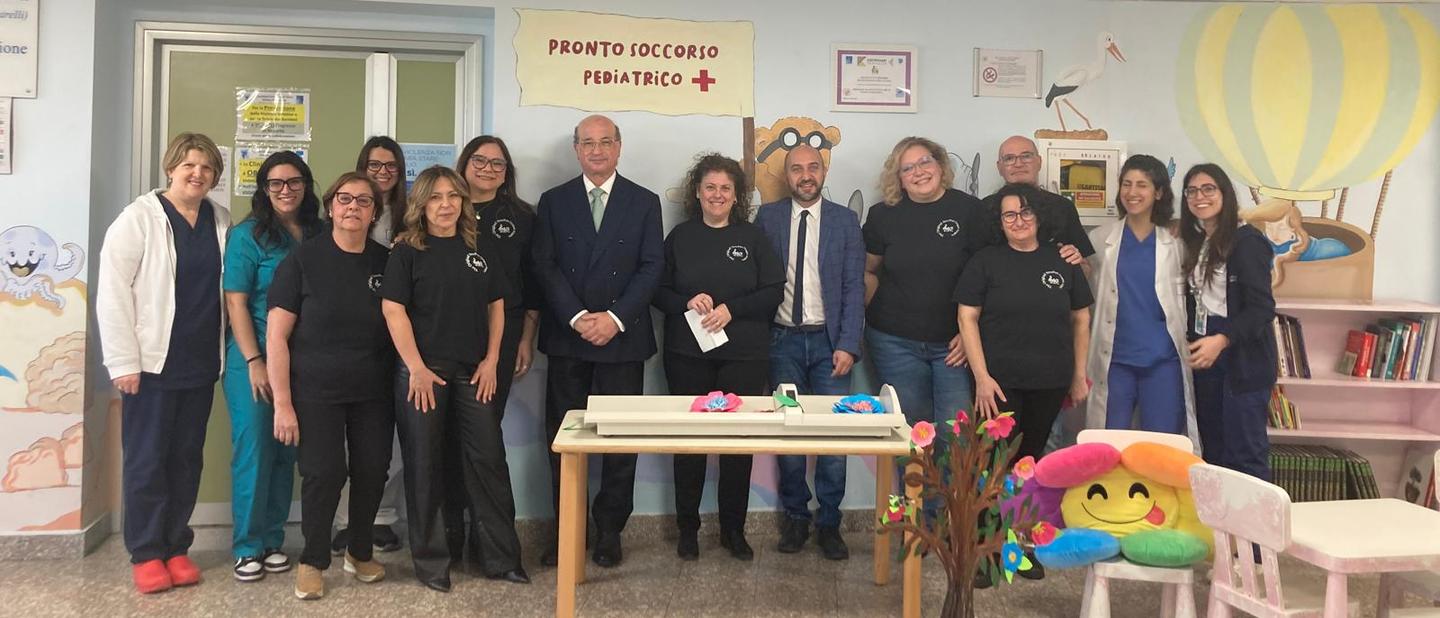 Chieti, donato un infantometro alla clinica pediatrica dell’ospedale per i piccoli pazienti con disturbi del metabolismo