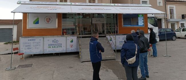 Casa della salute mobile, esami gratuiti nei comuni montani del Sangro-Aventino. Il calendario di giugno 2025