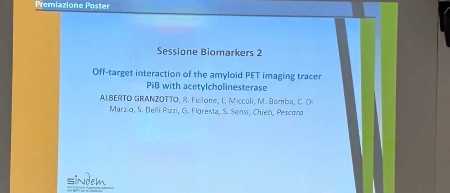 Alzheimer, premiata una ricerca della Neurologia di Chieti