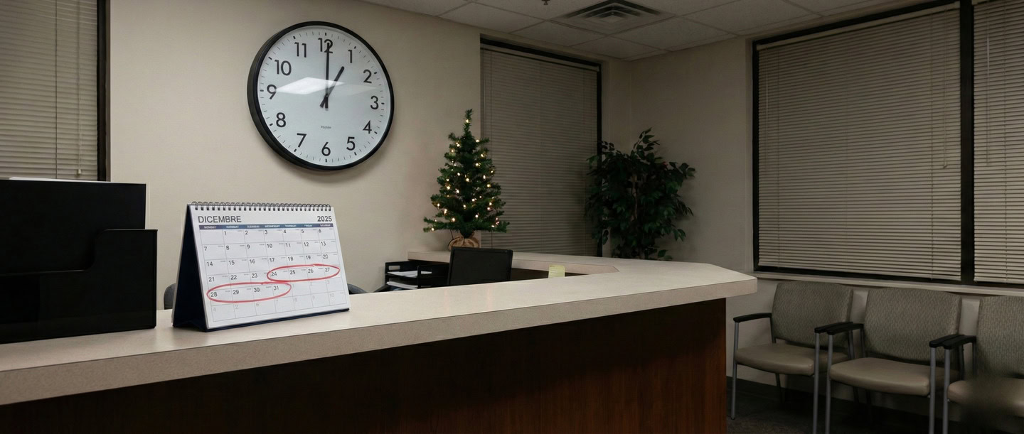 Radiologia di Chieti, nuovi orari per lo sportello accettazione e sospensione pomeridiana nel periodo natalizio