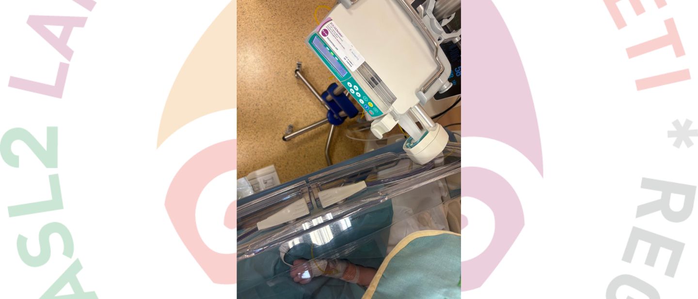 Neonato con atrofia muscolare spinale salvato con terapia genica per la prima volta in Abruzzo