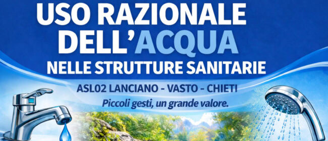 Uso razionale dell’acqua nelle strutture sanitarie: piccoli gesti, un grande valore