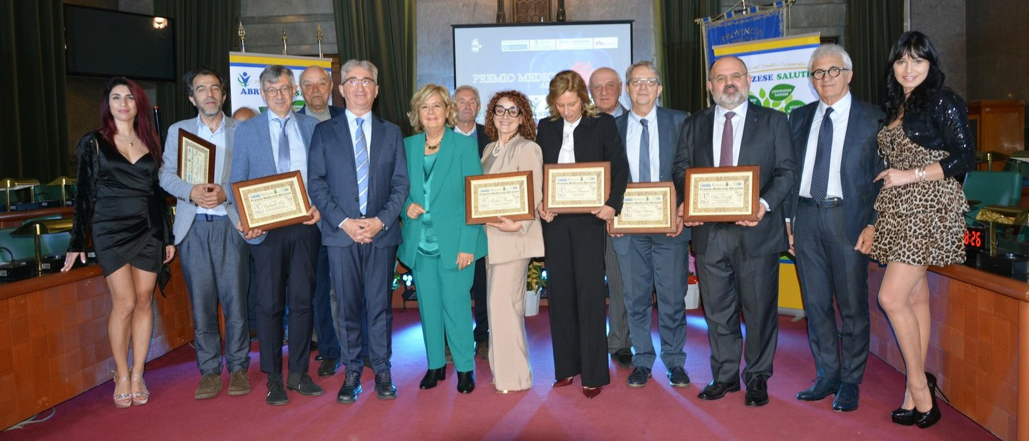 Premio Medicina Abruzzo a Massimo Caulo e Laura Bonanni