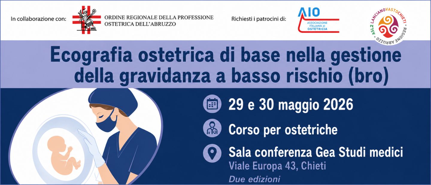 Ecografia ostetrica, un corso per ostetriche sulle gravidanze a basso rischio