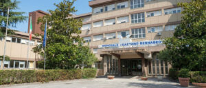 Ospedale di Ortona, ingresso