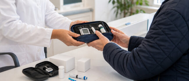 Distribuzione presidi per diabetici