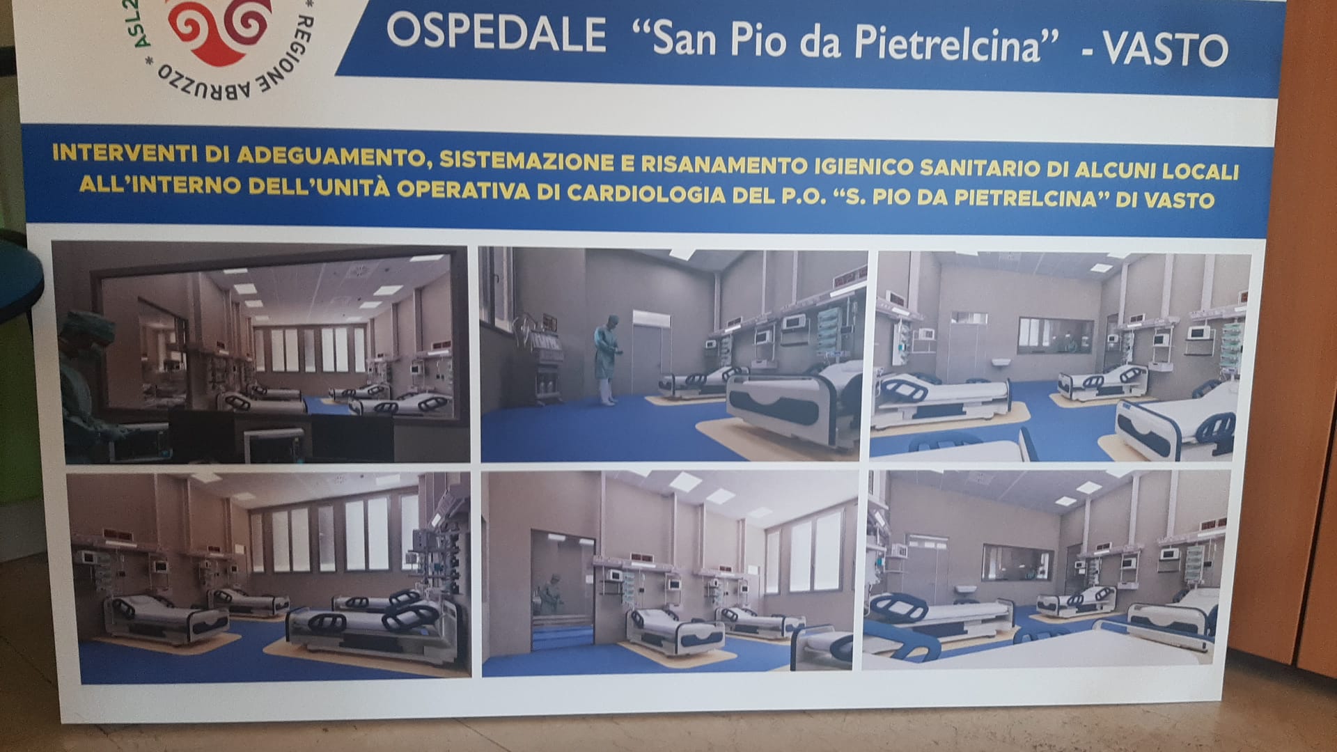 Ospedale di Vasto, via ai lavori in cardiologia e pronto soccorso. Torna in primo piano l’hospice