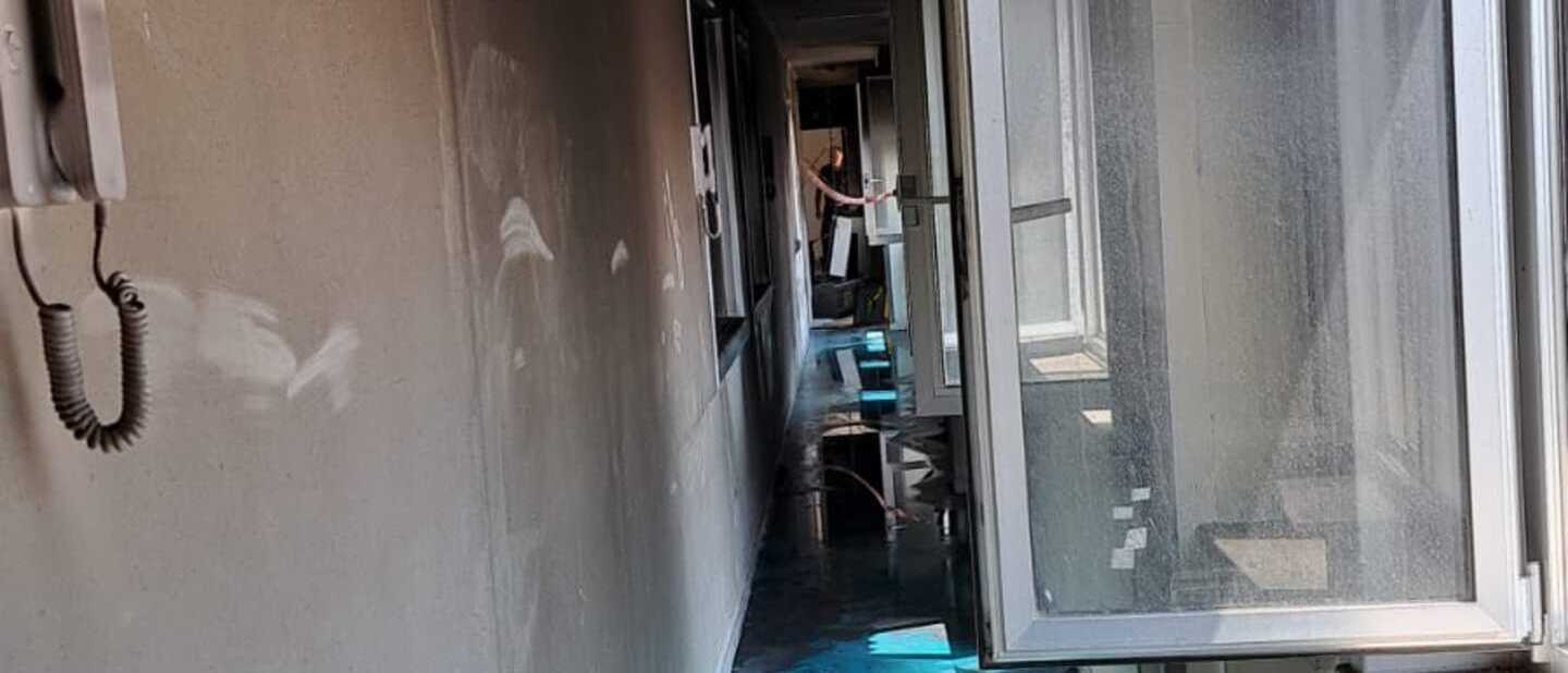 Incendio all’ospedale di Chieti: nessun danno alle persone, piano antincendio attivato con successo