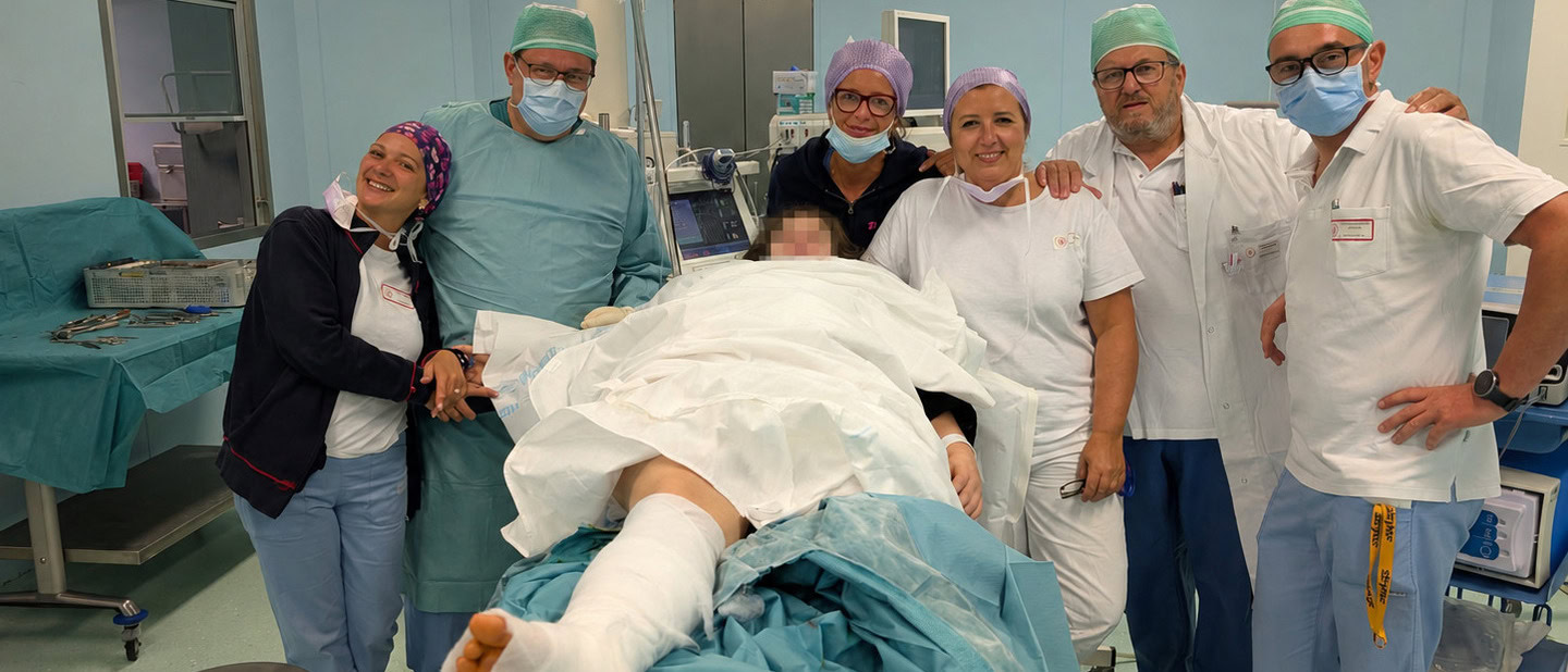 Frattura alla caviglia a fine gravidanza, doppio intervento all’ospedale di Lanciano